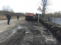Очистка забитой и обустройство новой ливневой канализации в Вочепшийском сельском поселении